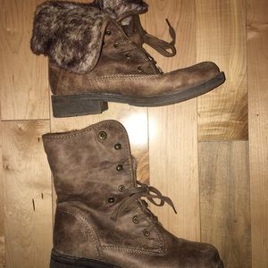 Gently used combat boots!
